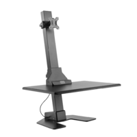 Transformer 1 Sit-Stand Desk Single (Black)