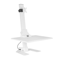 Transformer 1 Sit-Stand Desk Single (White)